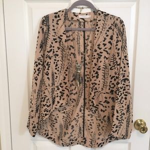Nordstrom- Lush Print Blazer (Never Worn)